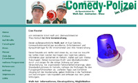 Die Comedy-Polizei - Website