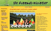 Die Fussball-Künstler - Website